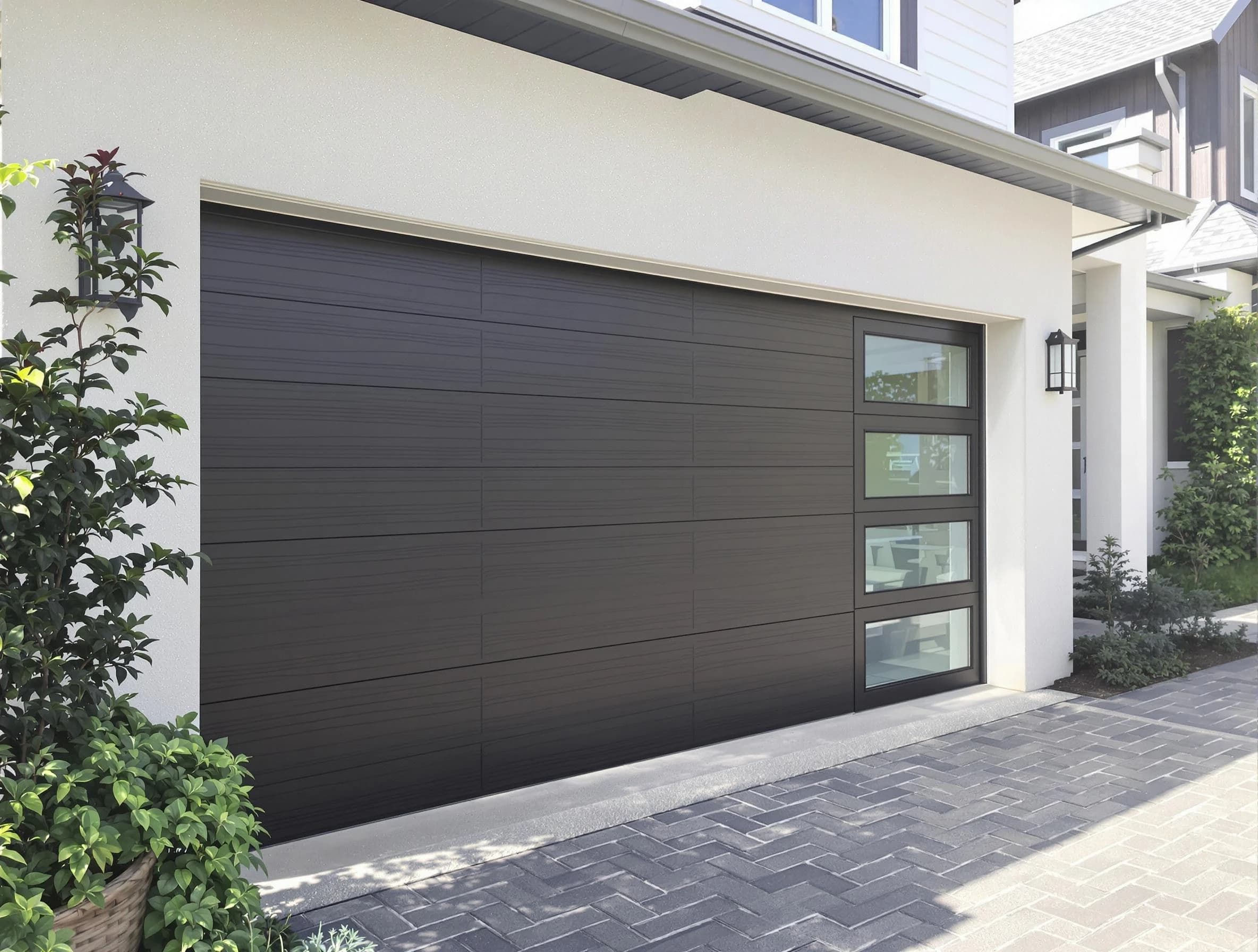 Custom garage door installation by King George Garage Door Repair in King George