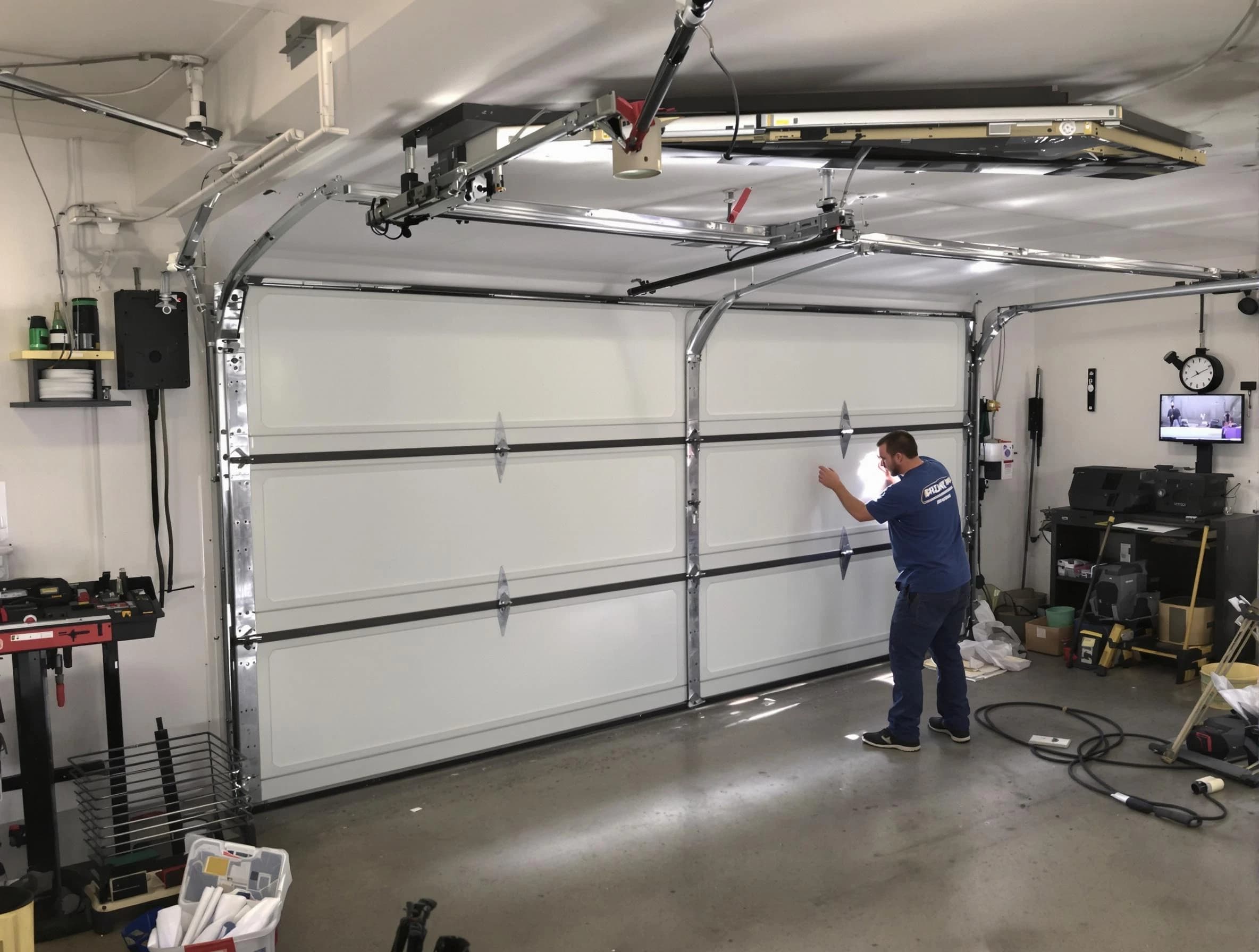 Professional garage door repair service by King George Garage Door Repair in King George