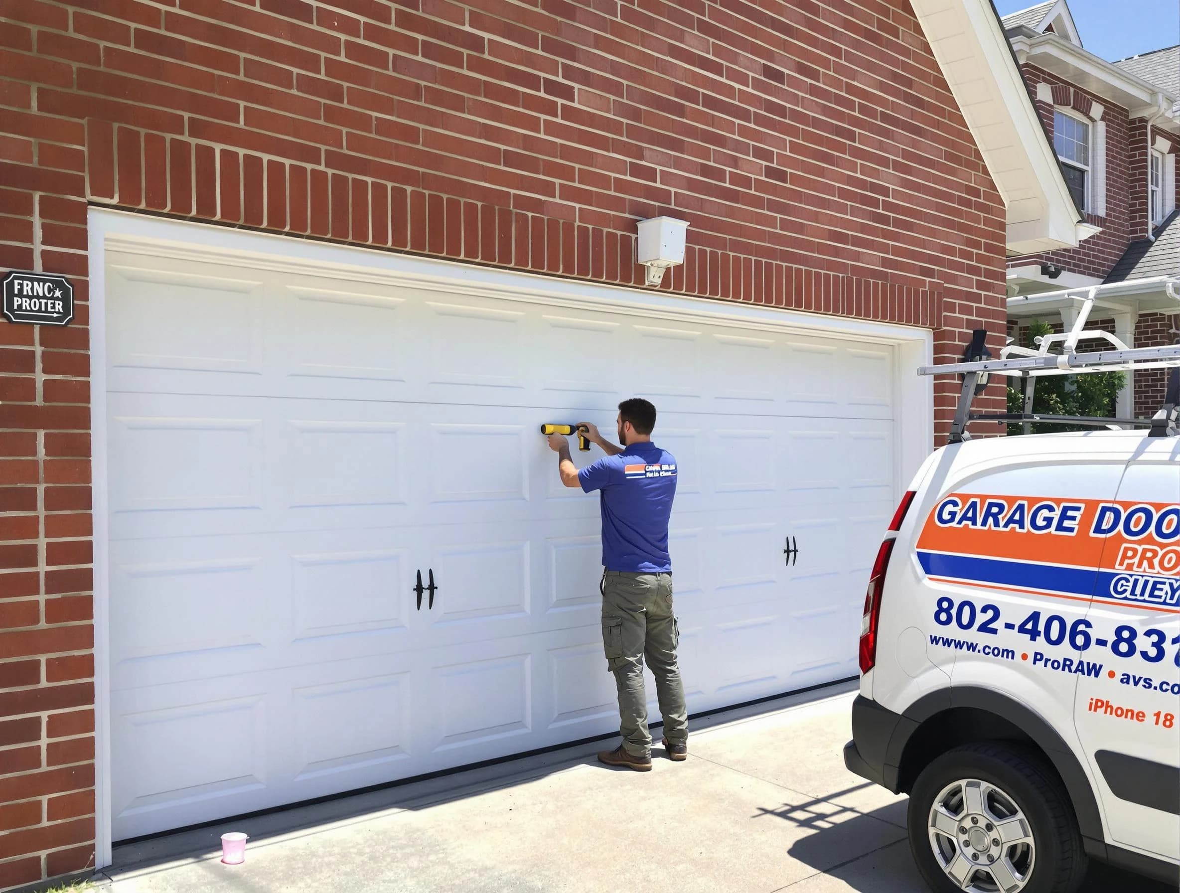 Local garage door repair service by King George Garage Door Repair in King George