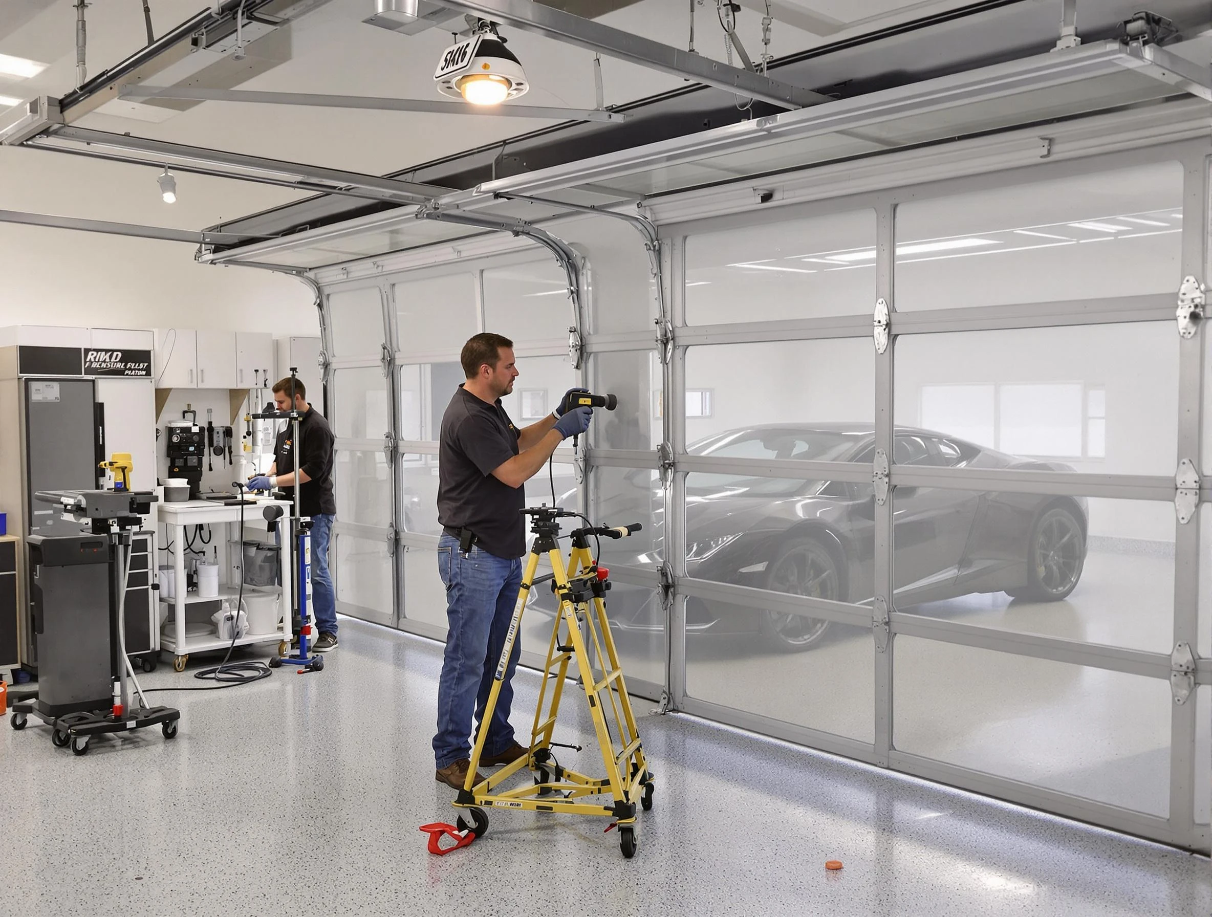 Garage Door Dents Repair in King George