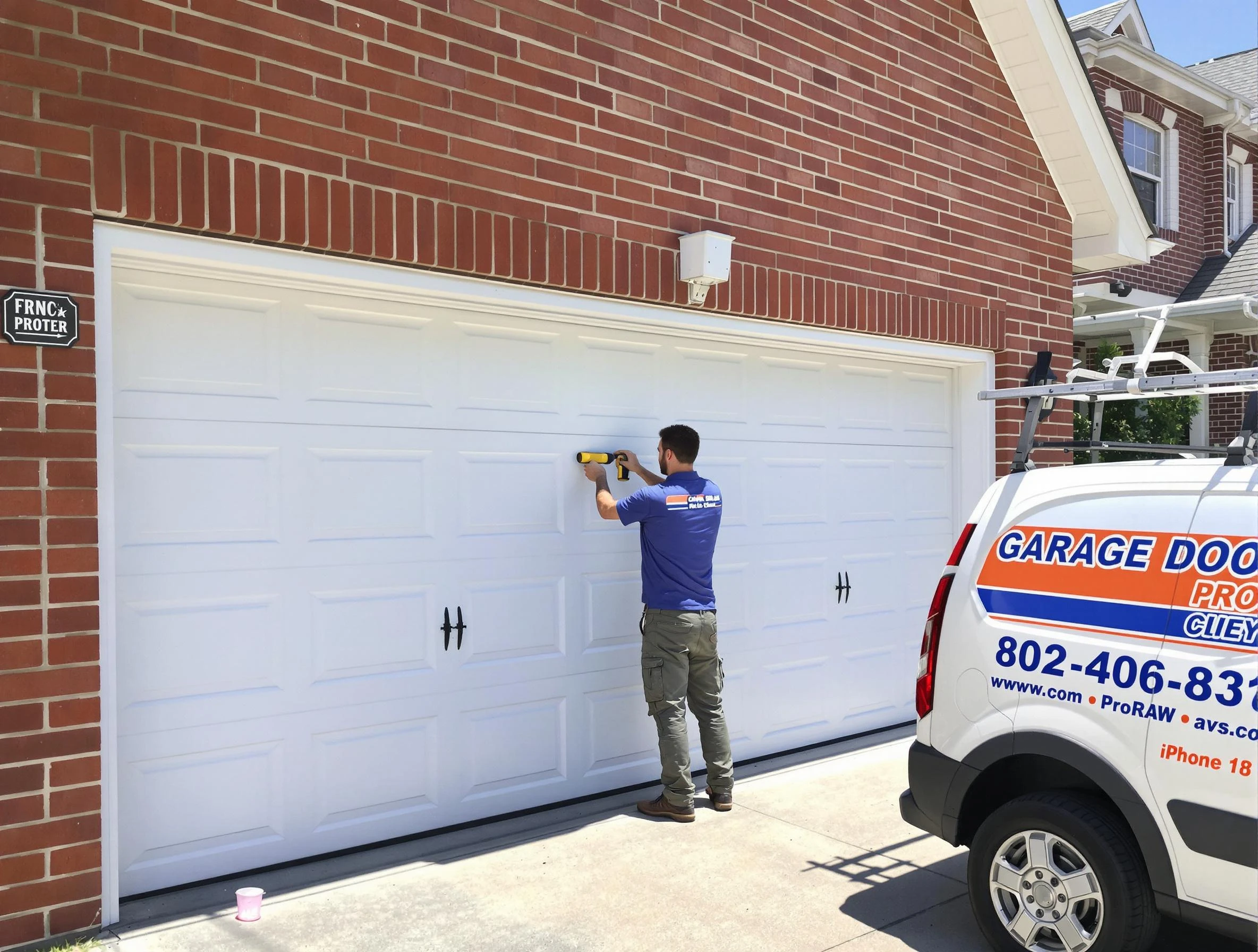 Local garage door repair service by King George Garage Door Repair in King George